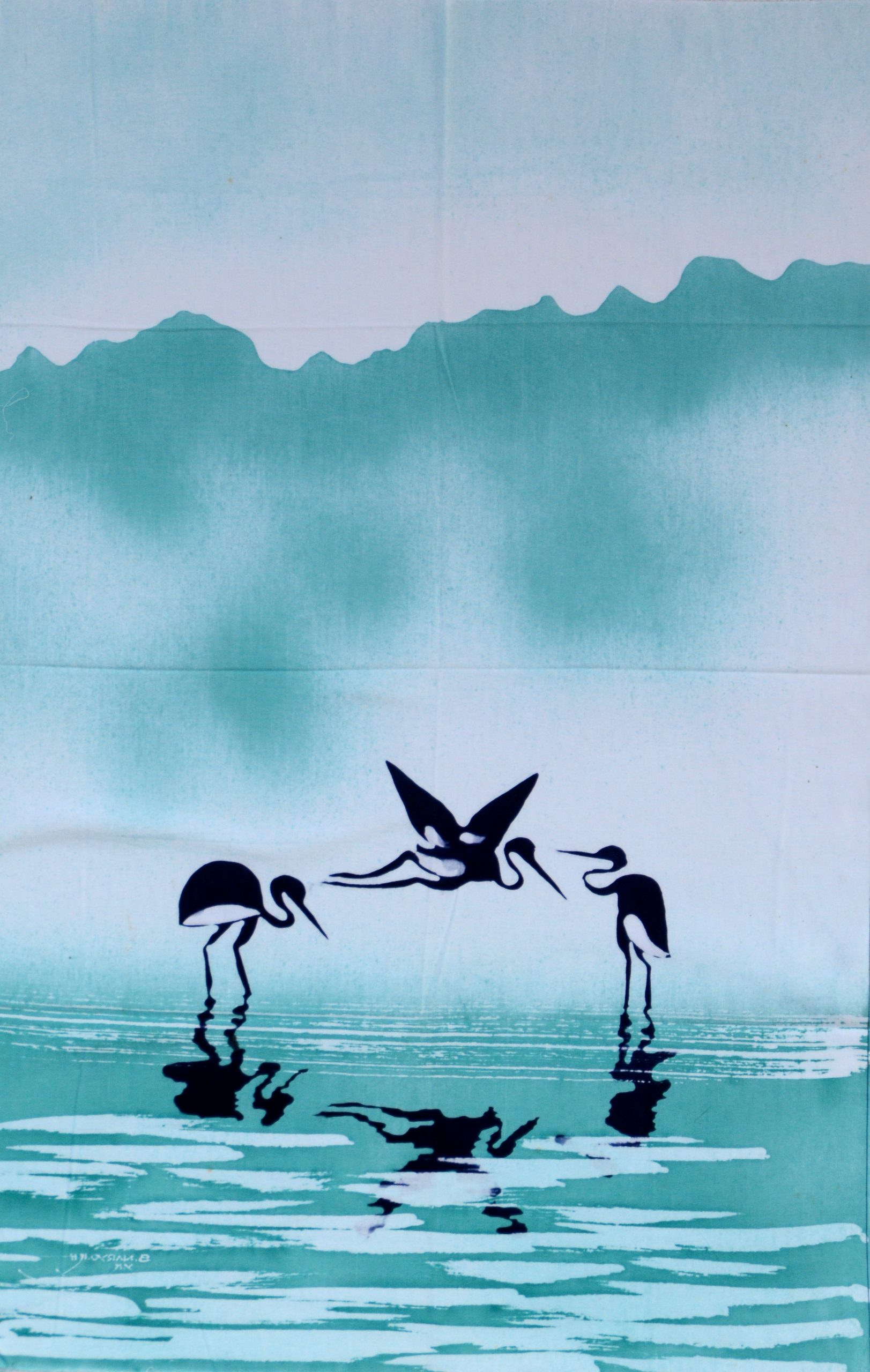 batik bilder aus bali im afrika deko shop kaufen, stoffbilder 114