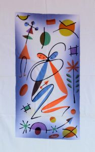 Batik Stoffbild Wandbild Motive kaufen Afrika Deko Shop 21111a