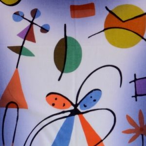 Batik Bild Stoffbild Liebespaar, 45 x 75 cm