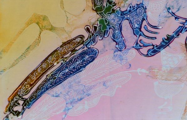 Batik Stoffbild Wandbild Motive kaufen Afrika Deko Shop 2111f