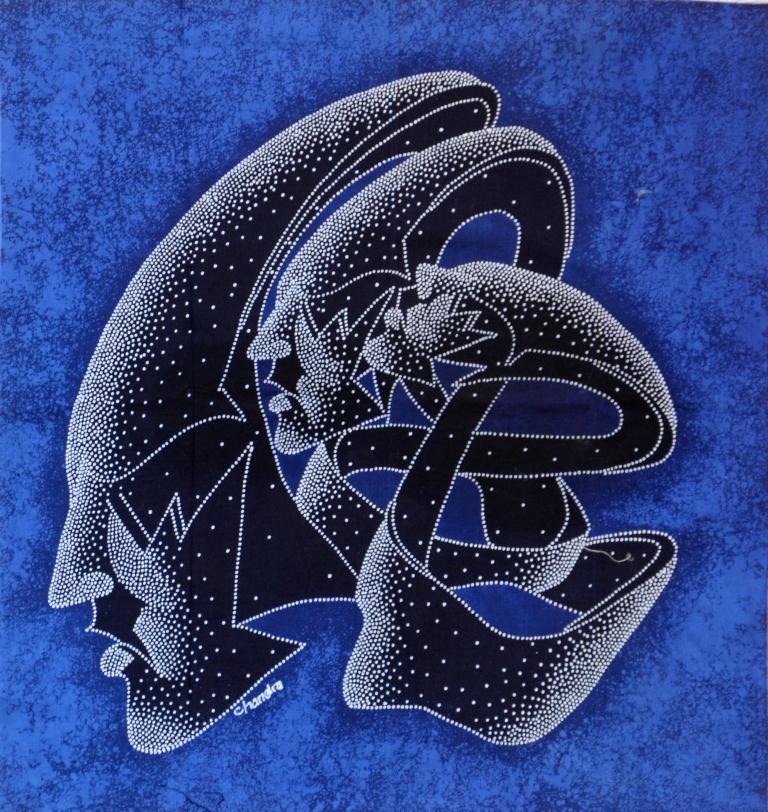 Batik Stoffbild Wandbild Motive kaufen Afrika Deko Shop 21137