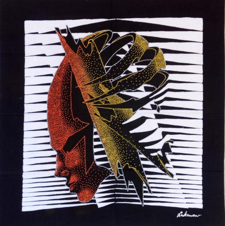 Batik Stoffbild Wandbild Motive kaufen Afrika Deko Shop 21148