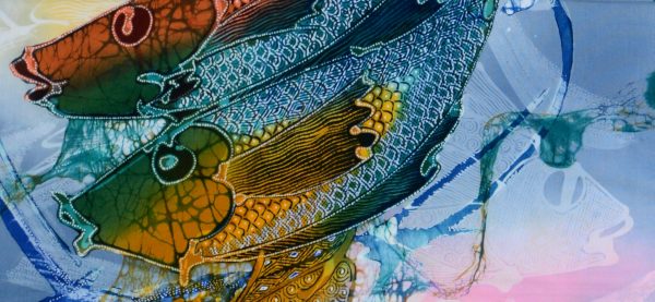 Batik Stoffbild Wandbild Motive kaufen Afrika Deko Shop 2117f