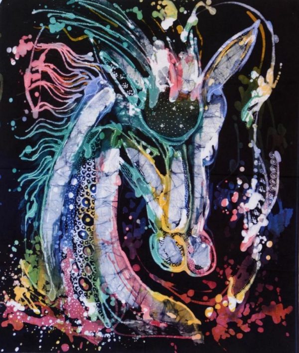 Batik Stoffbild Wandbild Motive kaufen Afrika Deko Shop 22183