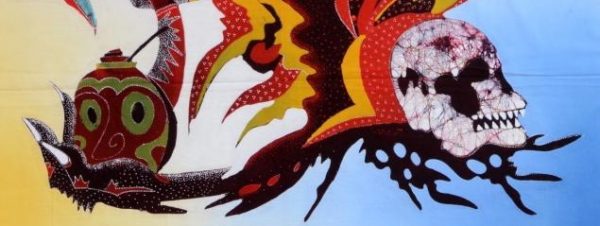 Batik Stoffbild Wandbild Motive kaufen Afrika Deko Shop 22204f