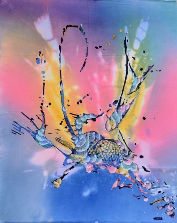 Batik Stoffbild Wandbild Motive kaufen Afrika Deko Shop 22210