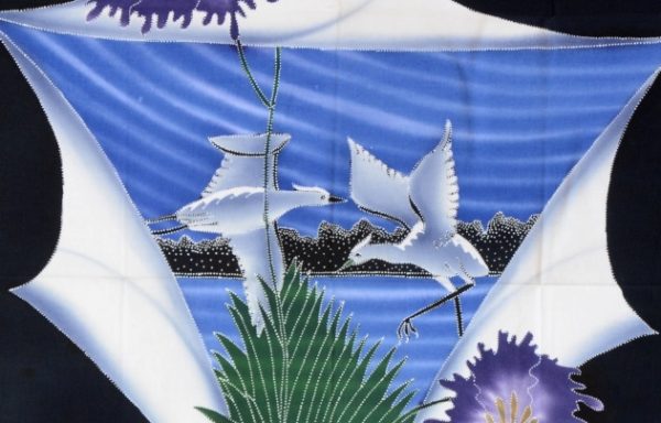 Batik Stoffbild Wandbild Motive kaufen Afrika Deko Shop 22230c