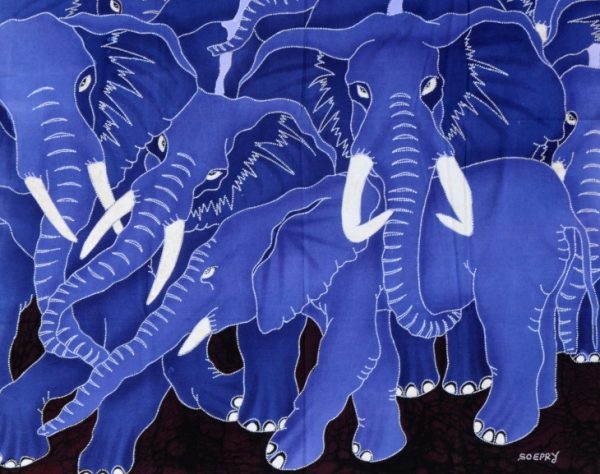 Batik Stoffbild Wandbild Motive kaufen Afrika Deko Shop 22236c