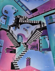 Batik Stoffbild Wandbild Motive kaufen Afrika Deko Shop 22247a