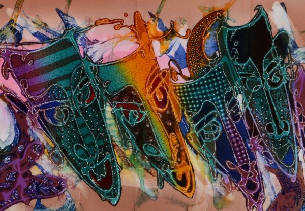 Batik Stoffbild Wandbild Motive kaufen Afrika Deko Shop 2128f