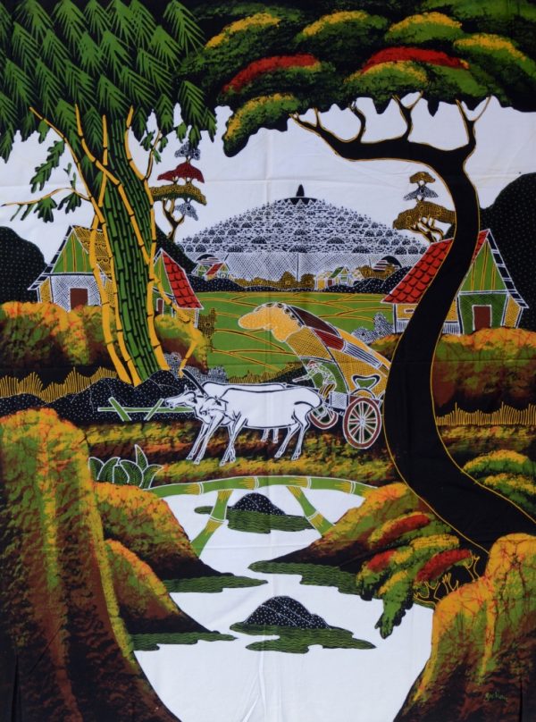 Batik Stoffbild Wandbild Motive kaufen Afrika Deko Shop 22290