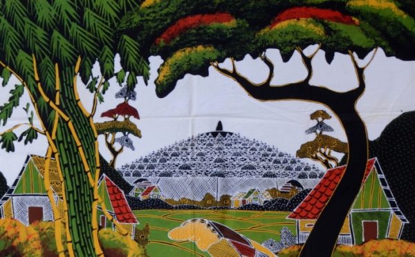 Batik Stoffbild Wandbild Motive kaufen Afrika Deko Shop 22290f