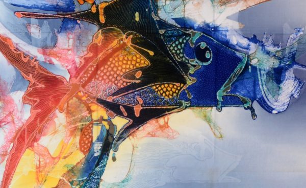 Batik Stoffbild Wandbild Motive kaufen Afrika Deko Shop 2131f