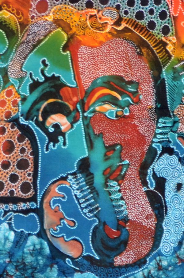 Batik Stoffbild Wandbild Motive kaufen Afrika Deko Shop 2151f