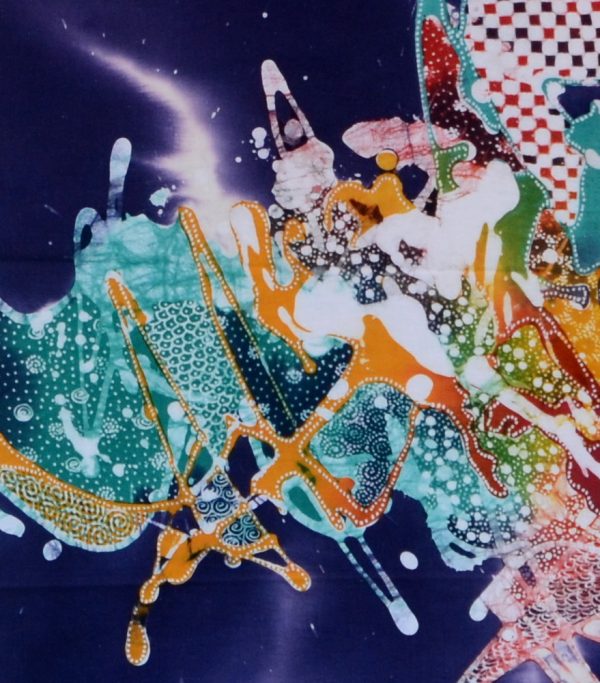 Batik Stoffbild Wandbild Motive kaufen Afrika Deko Shop 2165c