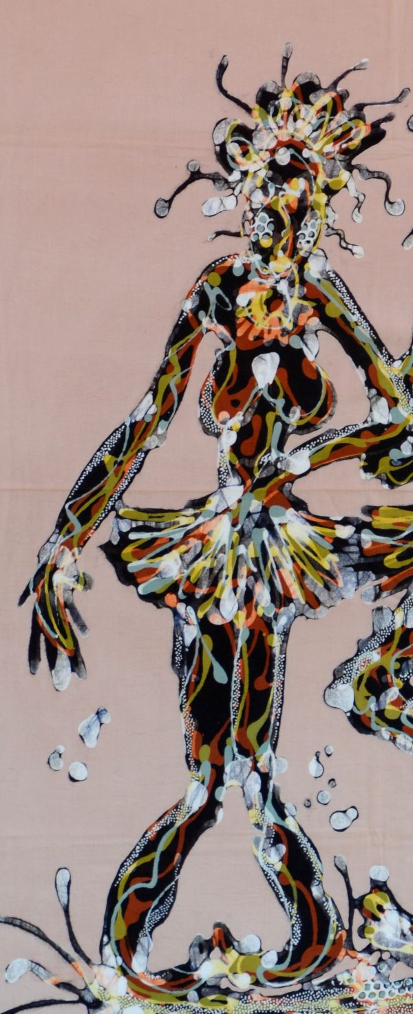 Batik Stoffbild Wandbild Motive kaufen Afrika Deko Shop 2187f