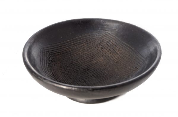Schale Ton afrikanisch runde Dekoschale kaufen Afrika Deko Shop 2424c