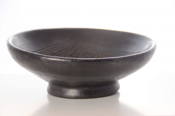 Schale Ton afrikanisch runde Dekoschale kaufen Afrika Deko Shop 2424