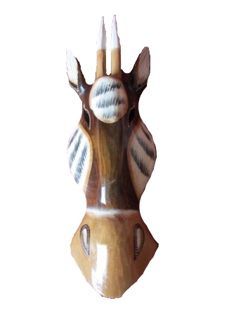 Maske Wandmaske Tiermaske Antilope Afrika Deko Shop 2464