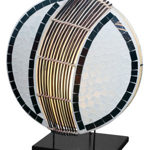 Lampe Bali Tischlampe Glasmosaik, 30 cm