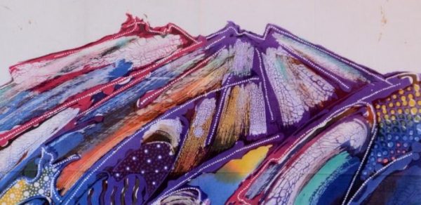 Batik Stoffbild Wandbild Motive kaufen Afrika Deko Shop 21144f