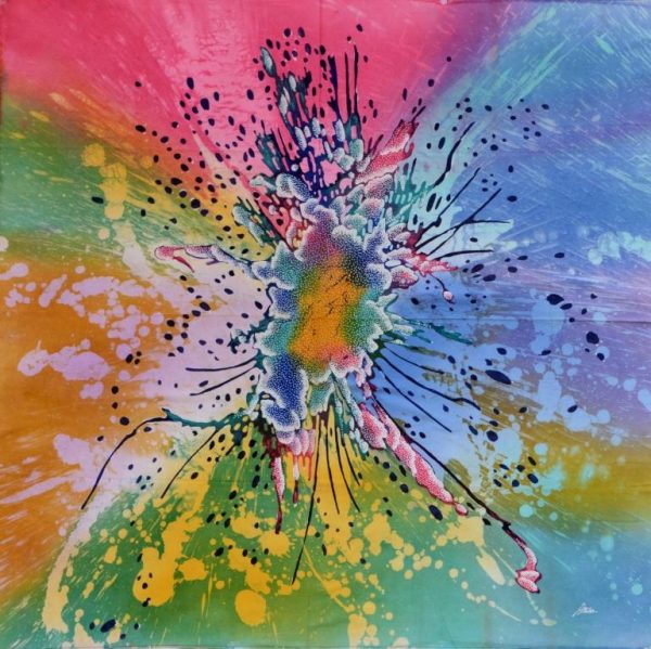 Batik Stoffbild Wandbild Motive kaufen Afrika Deko Shop 22209