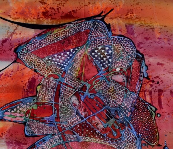 Batik Stoffbild Wandbild Motive kaufen Afrika Deko Shop 22264c