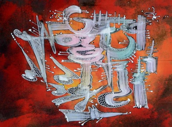 Batik Stoffbild Wandbild Motive kaufen Afrika Deko Shop 22285f