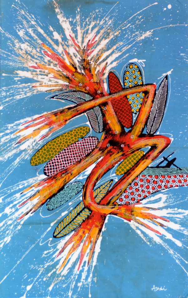 Batik Stoffbild Wandbild Motive kaufen Afrika Deko Shop 2190