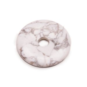 Donut Edelstein Anhänger aus Magnesit, Modeschmuck, 30 mm