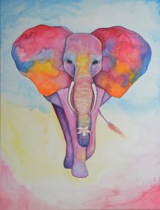 Elefanten Bild Kunstdruck Print Afrika Deko Shop 2350b