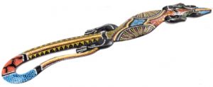 Gecko Salamander Figur Handarbeit kaufen Afrika Deko Shop 2365a