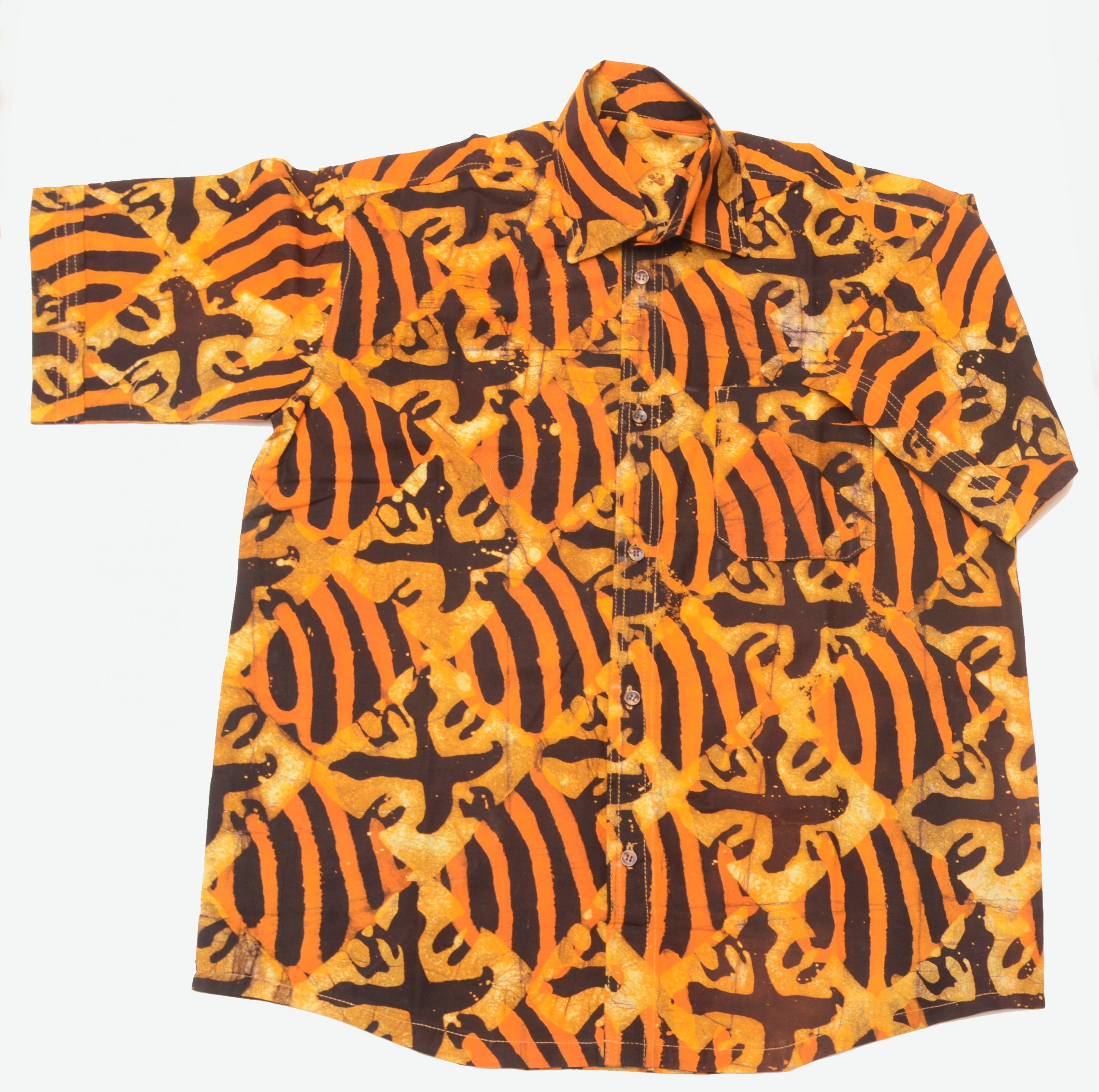 Hemd Herrenhemd Freizeithemd Mandela Style kaufen Afrika Deko Shop 1445