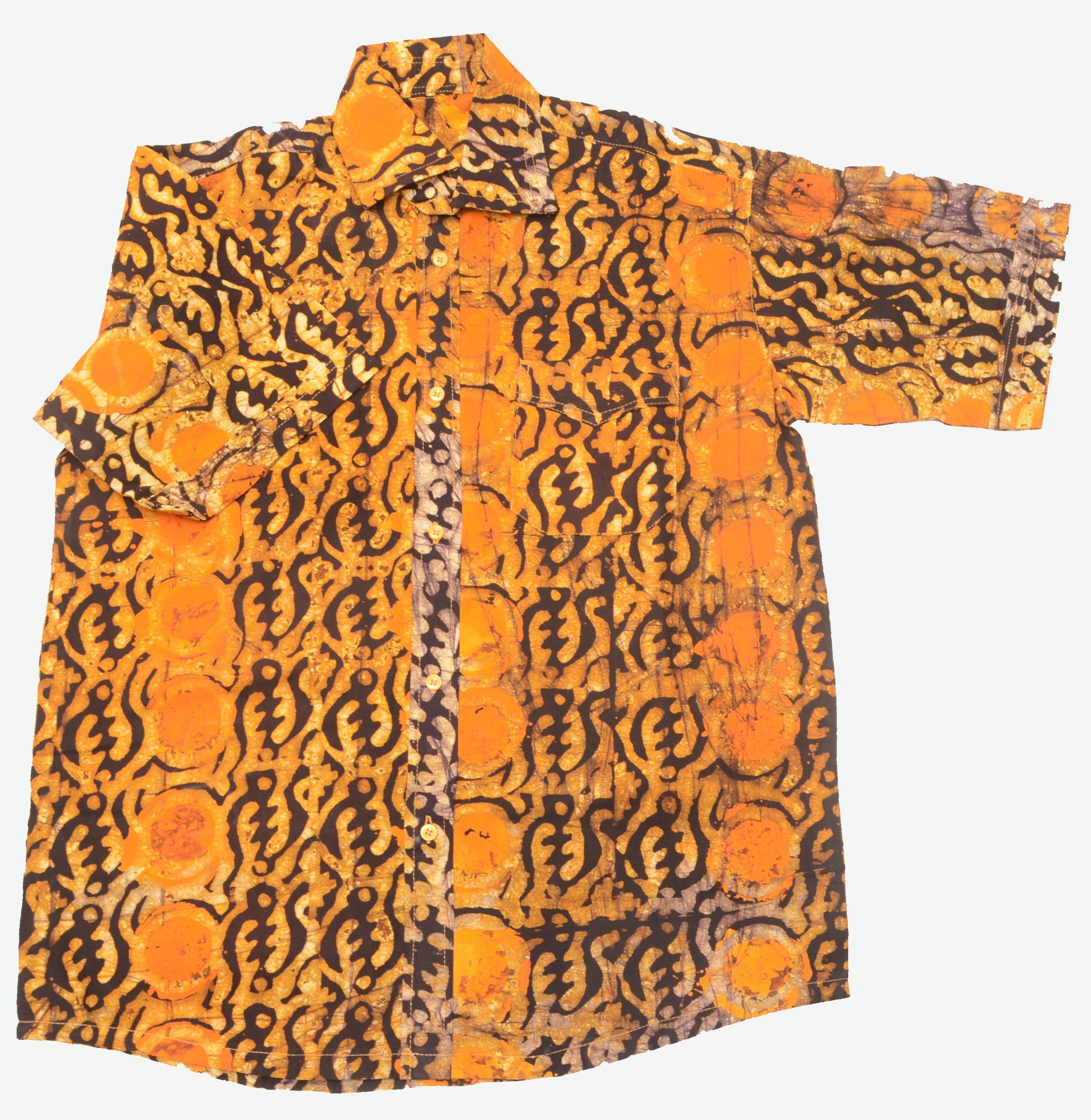 Hemd Herrenhemd Freizeithemd Mandela Style kaufen Afrika Deko Shop 1447