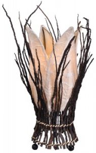 Lampe Leuchte Tischlampe kaufen Afrika Deko Shop 4493a