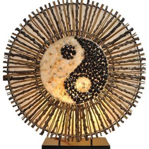 Lampe Leuchte Tischlampe kaufen Afrika Deko Shop 4485