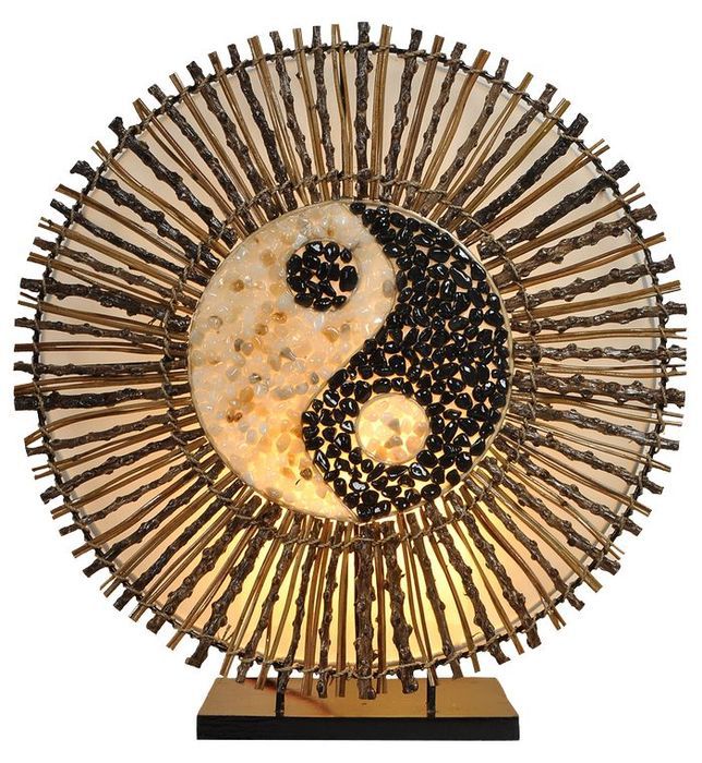 Lampe Leuchte Tischlampe kaufen Afrika Deko Shop 4485