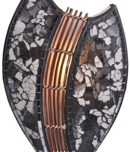 Lampe Bali Tischlampe Glas-Mosaik, 30 cm