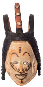 Maske Holzmaske afrikanische Hängemaske kaufen Afrika Deko Shop 1536