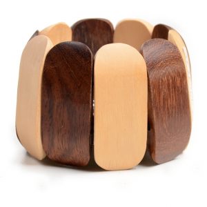 Armband Modeschmuck Holzarmschmuck, 4,5 cm