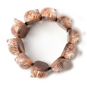 Armband Modeschmuck Holz Muscheln – verkauft