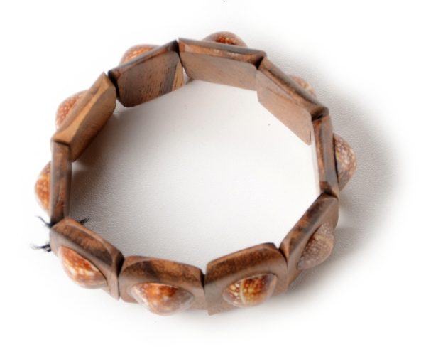 Armband Modeschmuck Bambusperlen Glasperlen kaufen Afrika Deko Shop 1611c