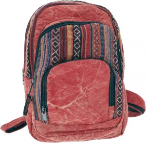 Rucksack Tasche rot Ethno kaufen Afrika Deko Shop 2401a