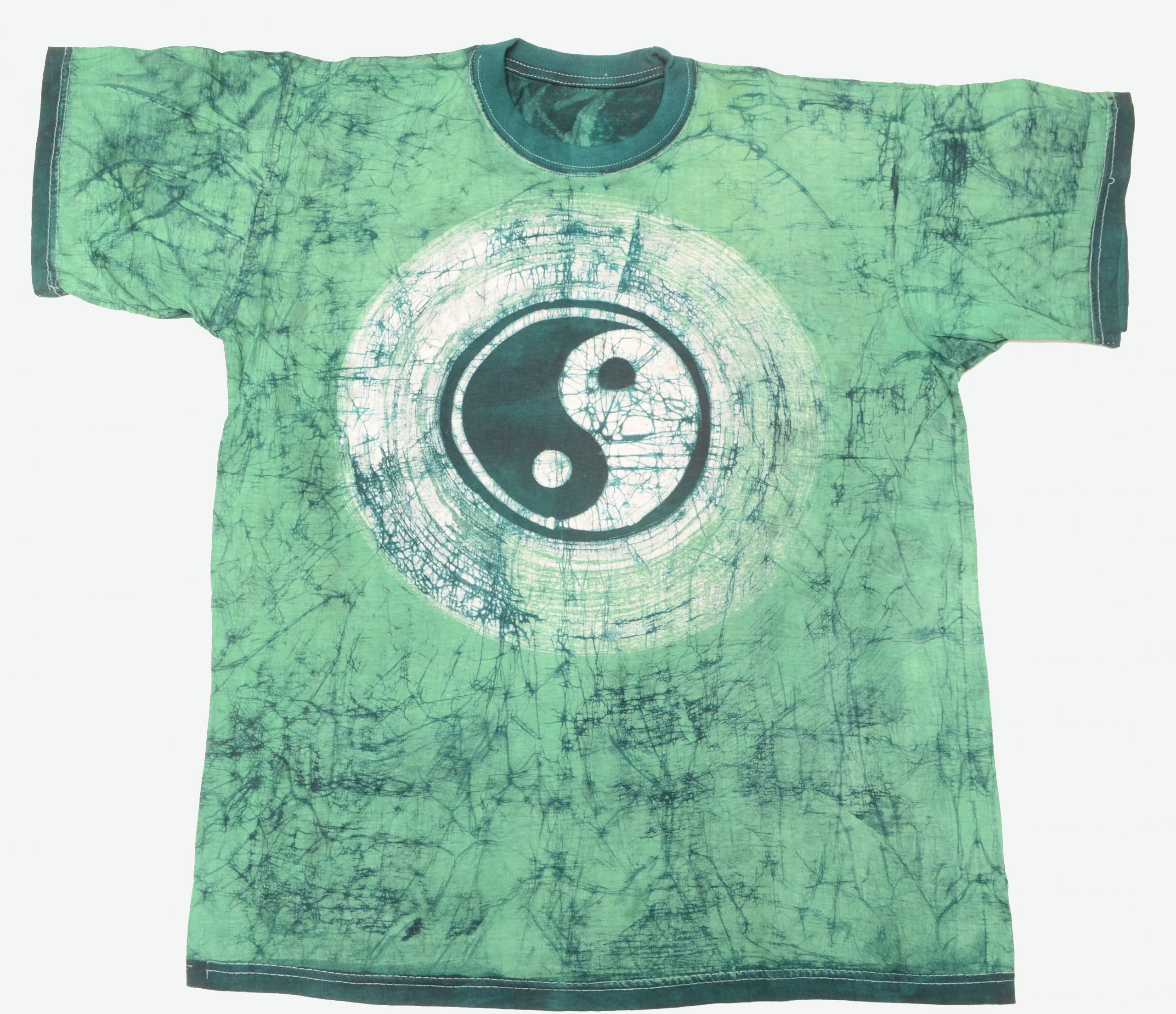 T-Shirt Batik-Shirt afrikanisch Ying Yang Symbo kaufen Afrika Deko Shop 2402