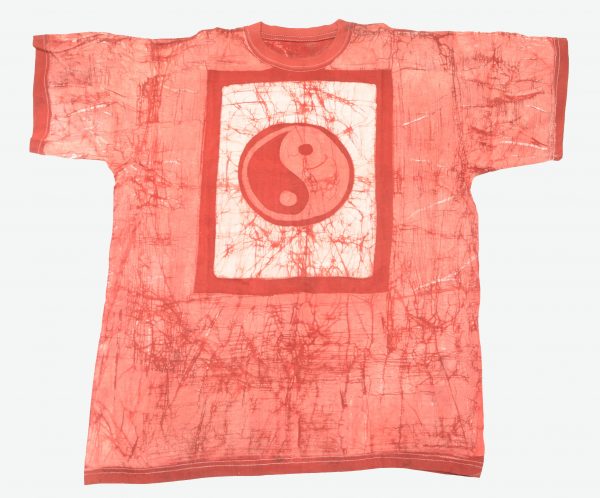 T-Shirt Batik-Shirt afrikanisch Ying Yang Symbo kaufen Afrika Deko Shop 2403