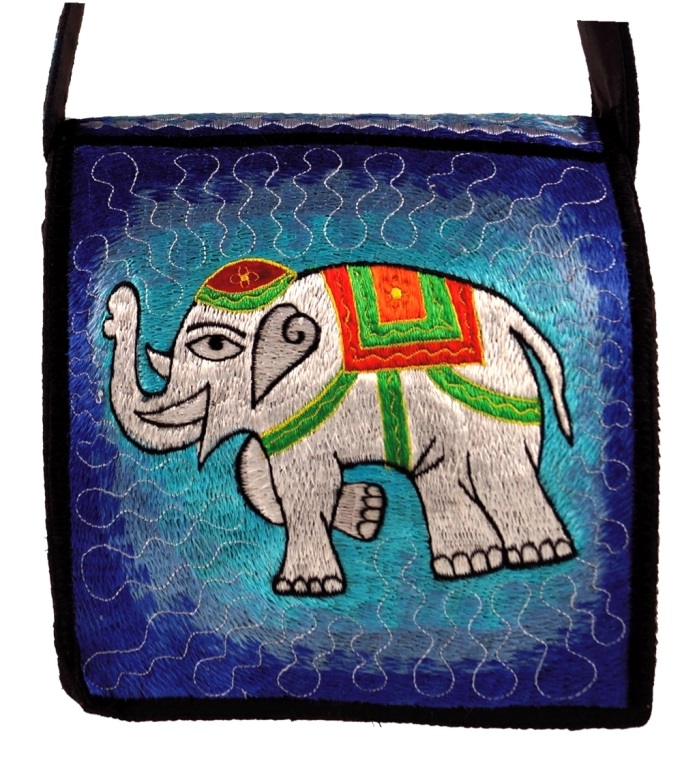 Tasche Shopping Umhängetasche elefanten kaufen Afrika Deko Shop