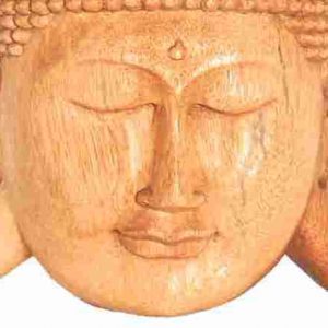 Maske Buddha Büste, 30 cm