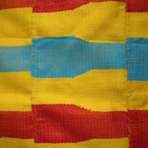Tischdecke afrikanisch handgewebt Kente, 80 x 170 cm
