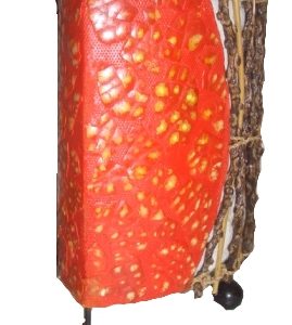 Lampe balinesische Tischlampe aus Resin, 22 cm