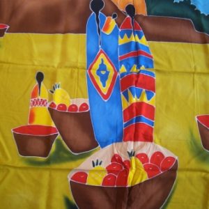 Sarong balinesischer Pareo Strandmode Markttag, 175 x 120 cm
